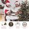 7.5ft. Pre-Lit Flocked Royal Majestic Fir Artificial Christmas Tree, Clear Lights